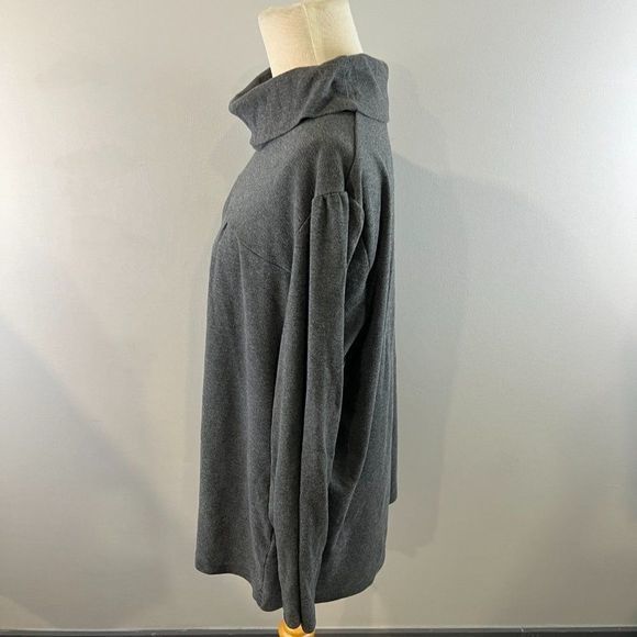 🌿4/$35🌿 PENNINGTONS CONTEMPO Grey Turtle Neck Sweater (X) - Picture 4 of 8